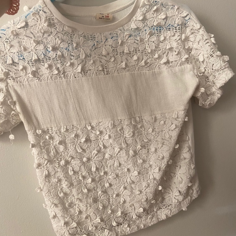 Beautiful zara flower top